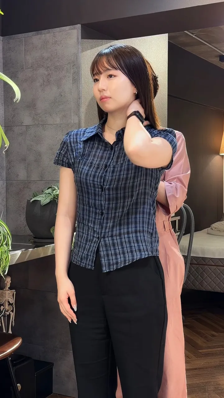ダンスの練習後、首や肩がガチガチになっていませんか？